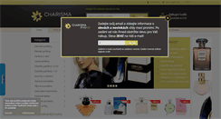 Desktop Screenshot of charisma-shop.cz